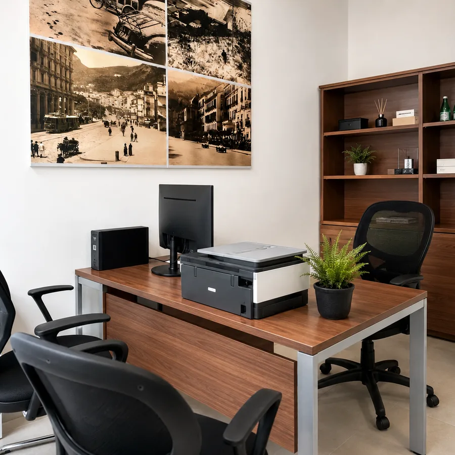 Effe Service work desk in Salerno