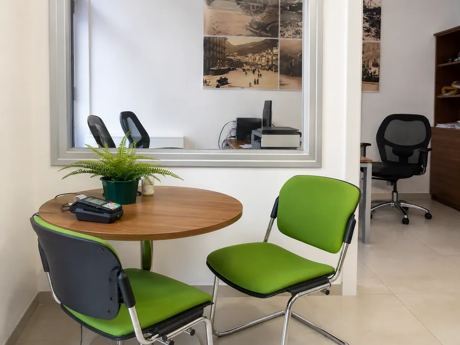 Effe Service reception area in Salerno